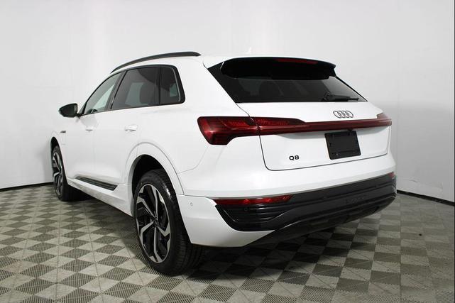 Photo of 2024 Glacier White Metallic Audi Q8 e-tron