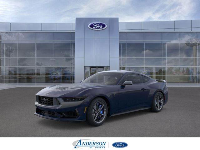 Photo of 2025 Blue Ember Metallic Ford Mustang