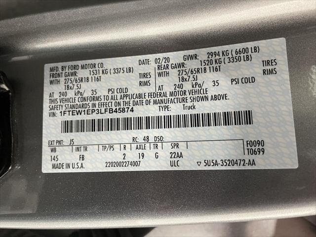 Photo of 2020 Iconic Silver Ford F-150