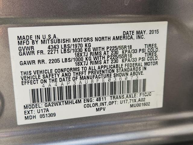 Photo of 2015 Mercury Gray Mitsubishi Outlander Sport