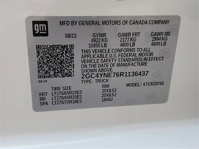 Photo of 2024 Summit White Chevrolet Silverado 2500