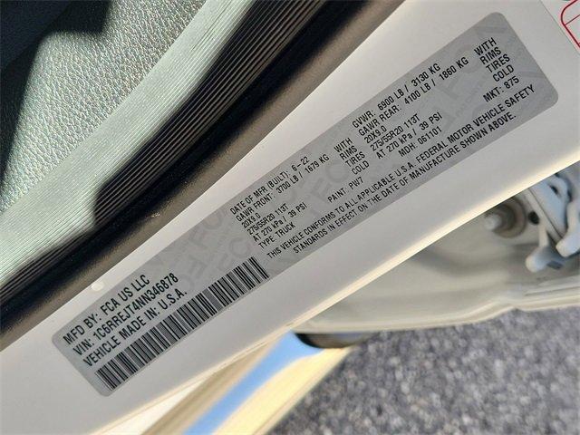 Photo of 2022 Bright White Clearcoat RAM 1500