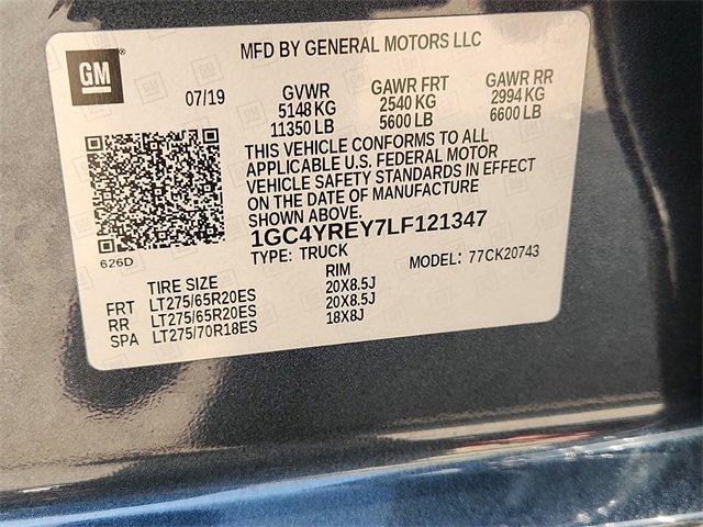 Photo of 2020 Shadow Gray Metallic Chevrolet Silverado 2500