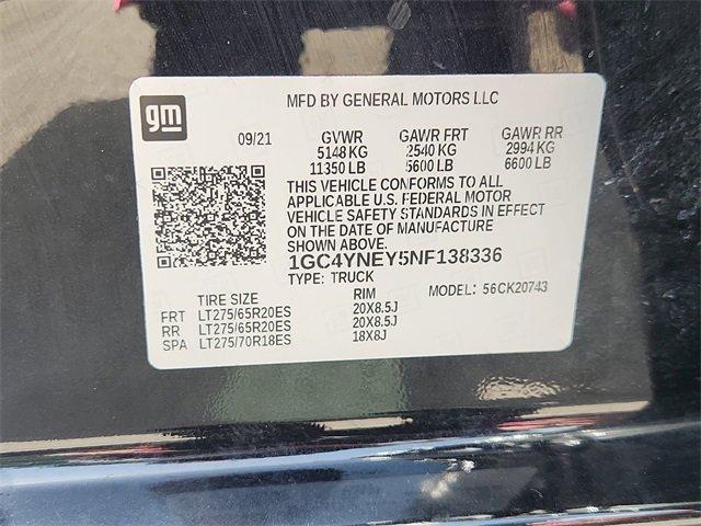 Photo of 2022 Mosaic Black Metallic Chevrolet Silverado 2500
