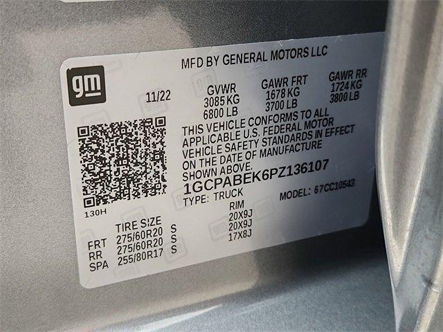 Photo of 2023 Sterling Gray Metallic Chevrolet Silverado 1500
