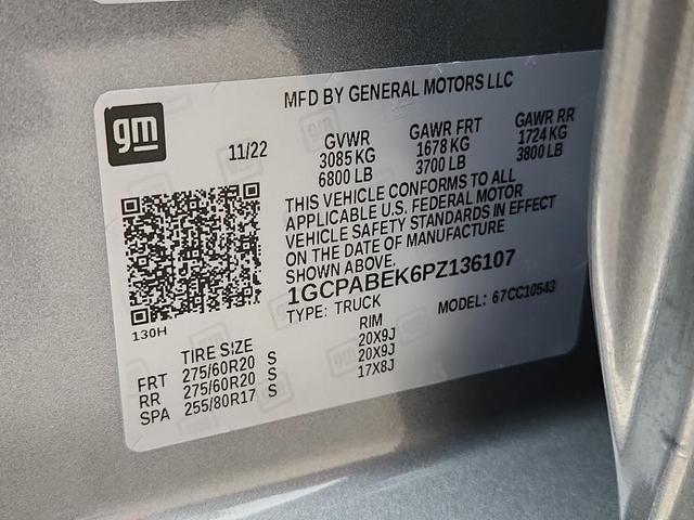 Photo of 2023 Sterling Gray Metallic Chevrolet Silverado 1500