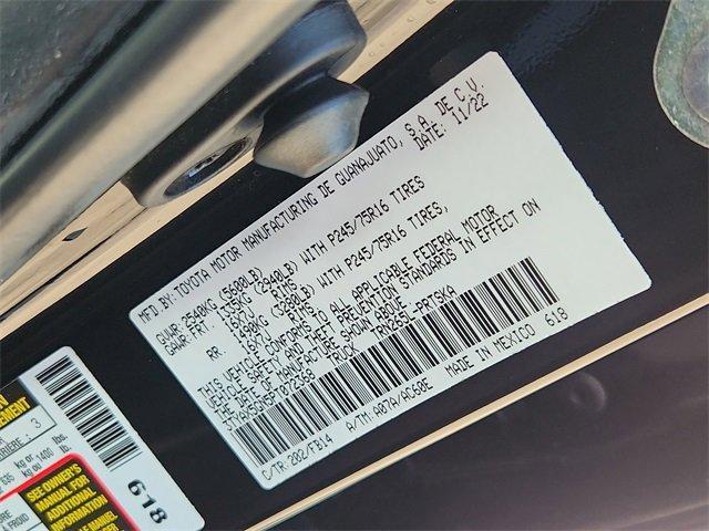 Photo of 2023 Black Toyota Tacoma
