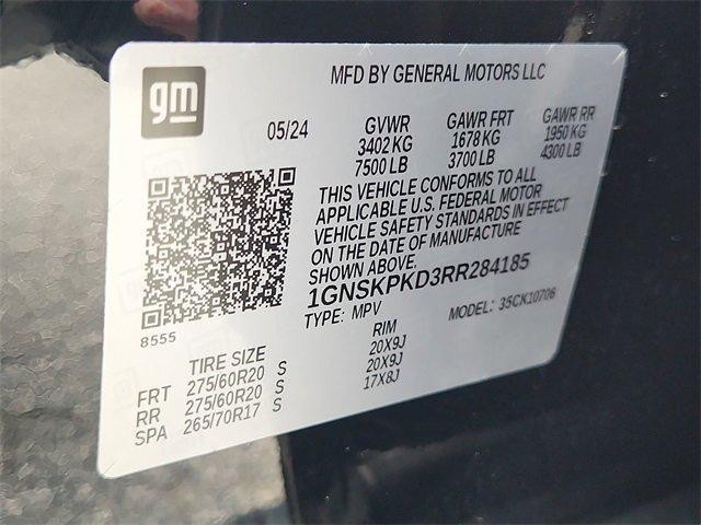 Photo of 2024 Black Chevrolet Tahoe