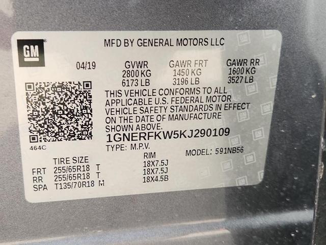 Photo of 2019 Satin Steel Metallic Chevrolet Traverse