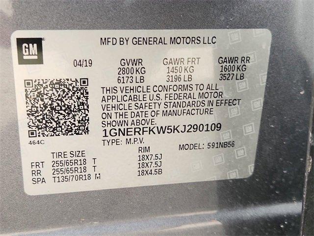 Photo of 2019 Satin Steel Metallic Chevrolet Traverse