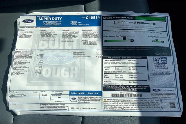 Photo of 2025 Oxford White Ford F-250