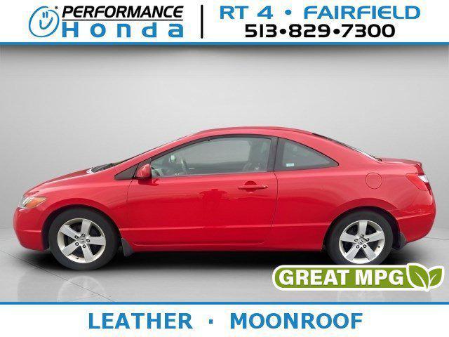 Photo of 2008 Habanero Red Pearl Honda Civic