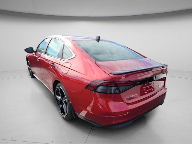 Photo of 2025 Radiant Red Metallic Honda Accord Hybrid