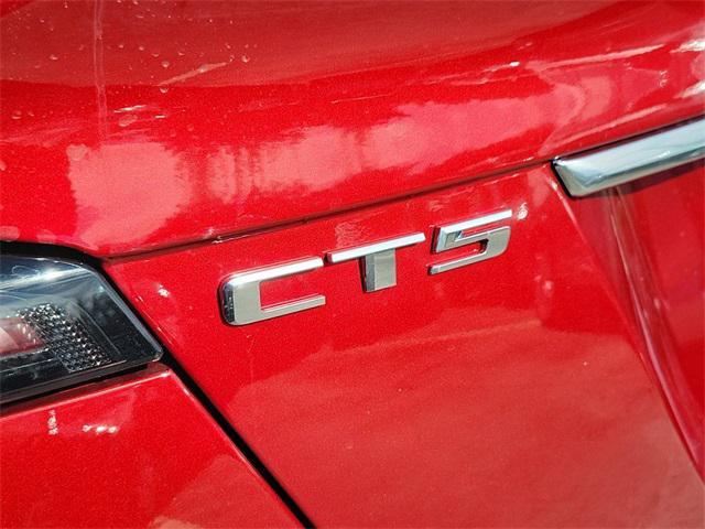 Photo of 2025 Radiant Red Tintcoat Cadillac CT5