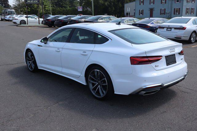 Photo of 2024 Arkona White Audi A5 Sportback