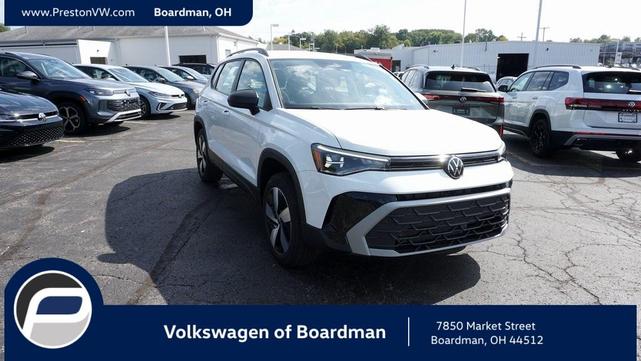 Photo of 2025 Pure White Volkswagen Taos