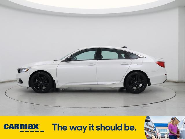 Photo of 2021 White Honda Accord