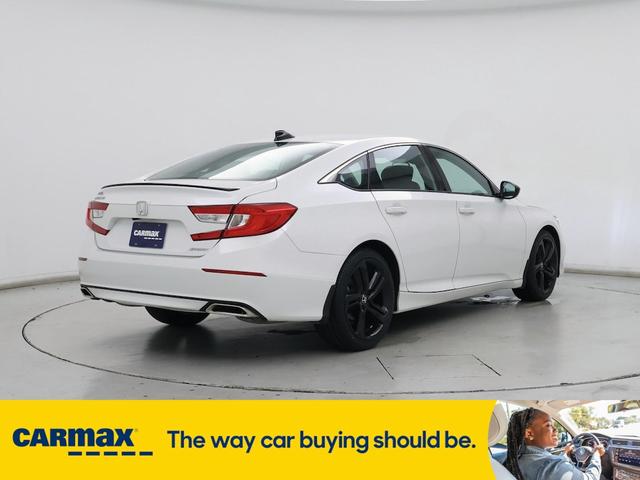 Photo of 2021 White Honda Accord
