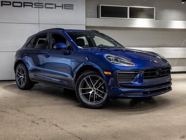 Photo of 2024 Gentian Blue Metallic Porsche Macan