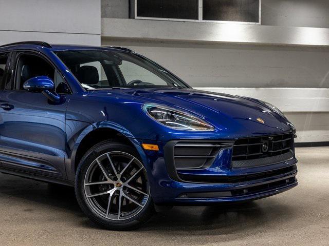 Photo of 2024 Gentian Blue Metallic Porsche Macan