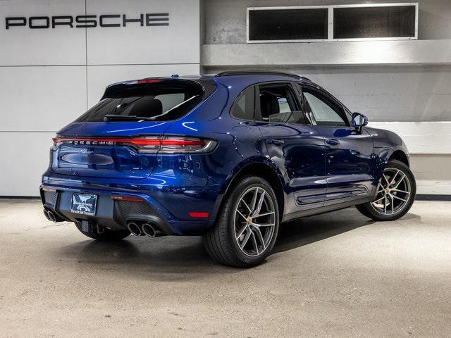 Photo of 2024 Gentian Blue Metallic Porsche Macan