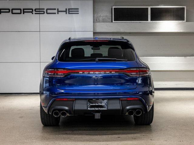 Photo of 2024 Gentian Blue Metallic Porsche Macan