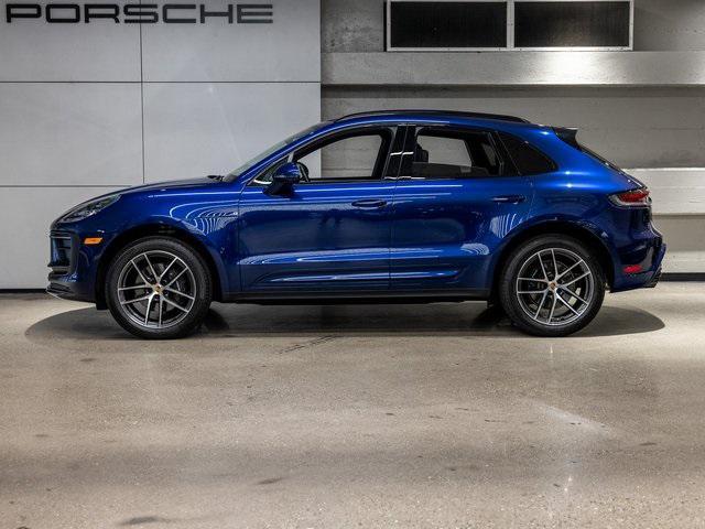 Photo of 2024 Gentian Blue Metallic Porsche Macan