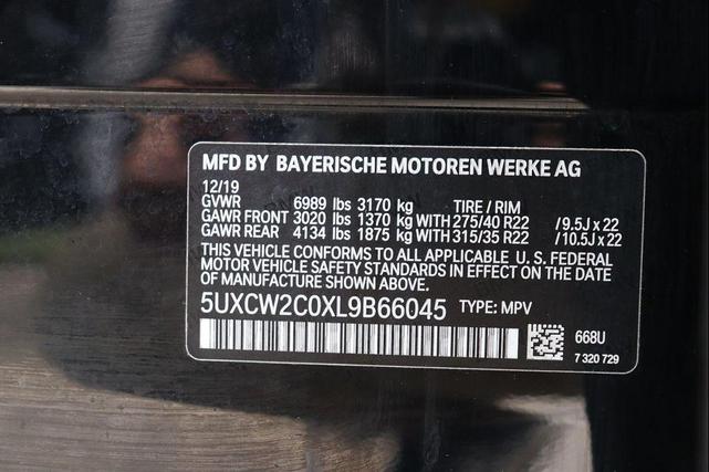 Photo of 2020 Jet Black BMW X7