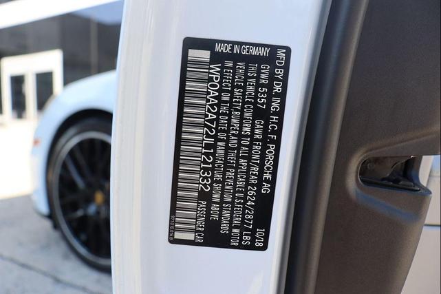Photo of 2018 Carrara White Metallic Porsche Panamera