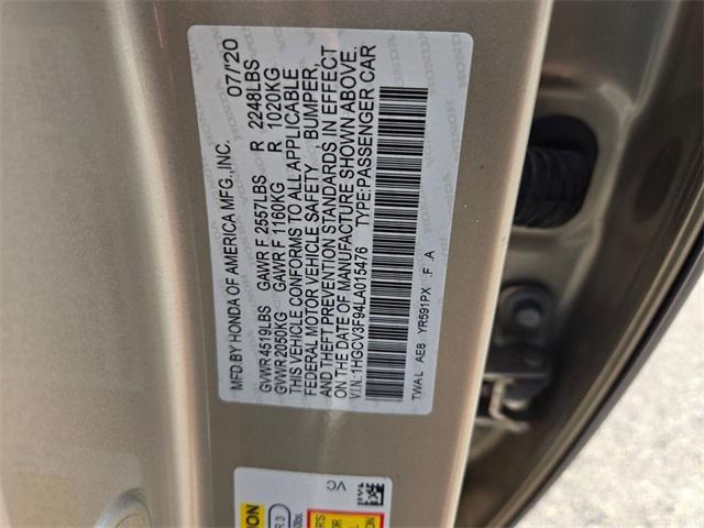 Photo of 2020 Gold Honda Accord Hybrid