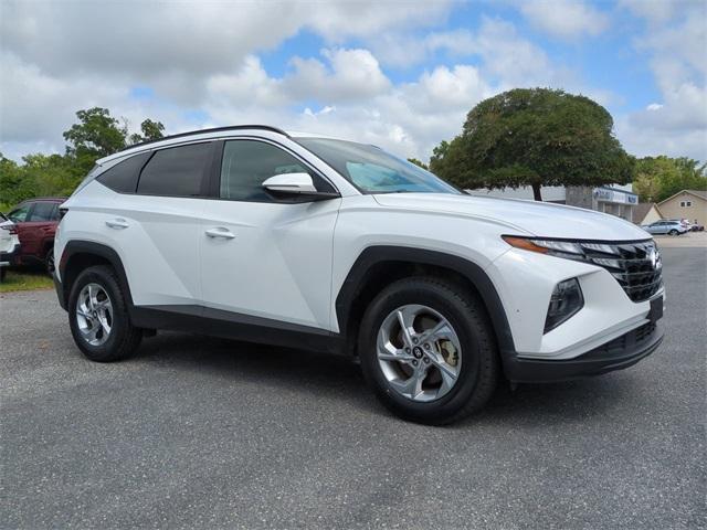 Photo of 2023 Serenity White Pearl Hyundai TUCSON