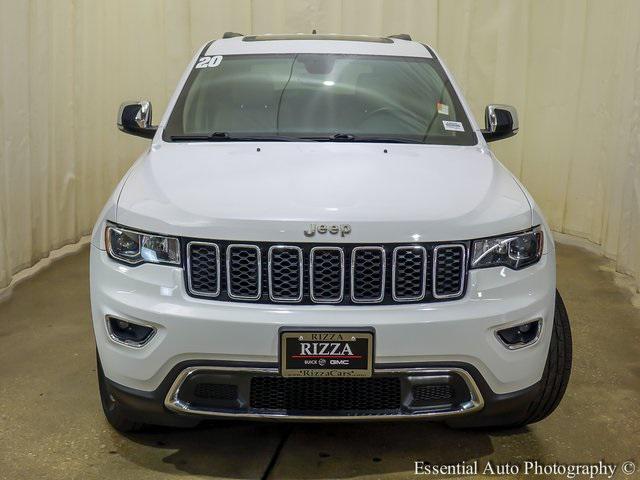 Photo of 2020 Bright White Clearcoat Jeep Grand Cherokee