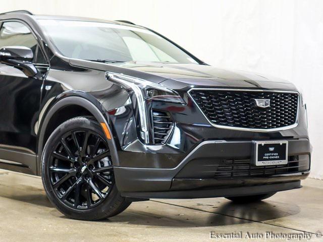 Photo of 2023 Stellar Black Metallic Cadillac XT4