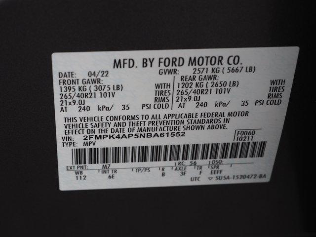 Photo of 2022 Carbonized Gray Metallic Ford Edge