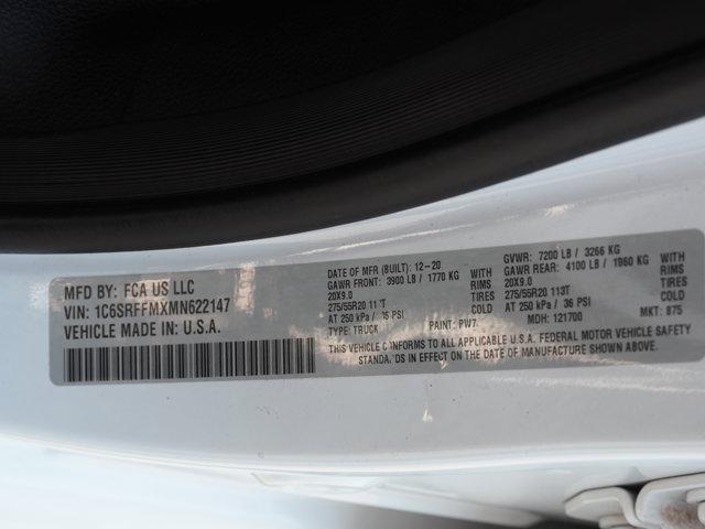 Photo of 2021 Bright White Clearcoat RAM 1500