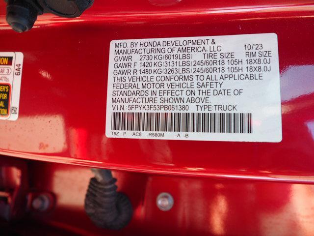 Photo of 2023 Radiant Red Metallic II Honda Ridgeline