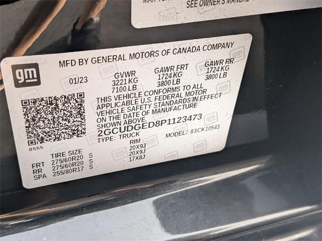 Photo of 2023 Black Chevrolet Silverado 1500