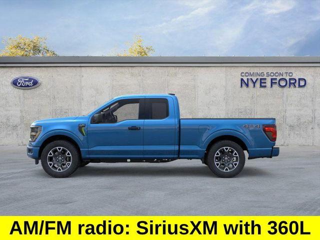 Photo of 2025 Blue Metallic Ford F-150