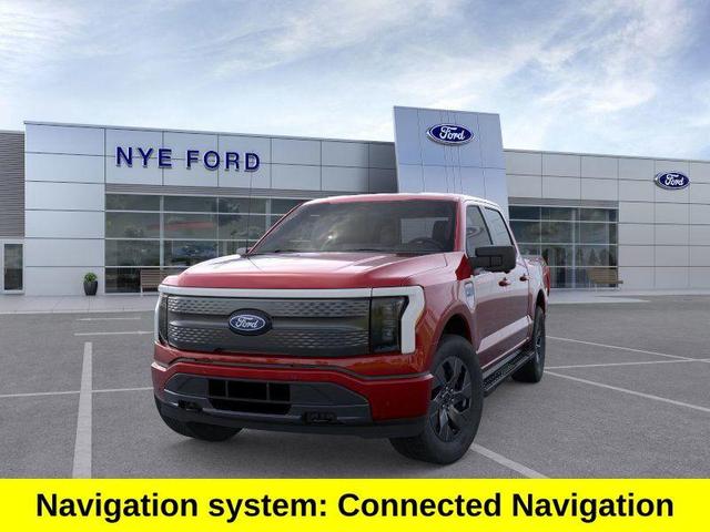Photo of 2025 Red Metallic Ford F-150 Lightning