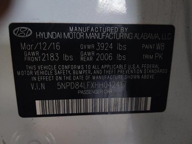 Photo of 2017 Quartz White Pearl Hyundai ELANTRA