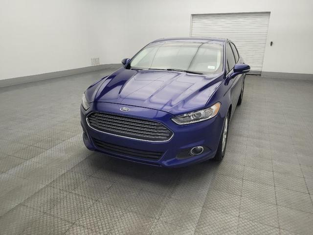 Photo of 2015 Deep Impact Blue Ford Fusion