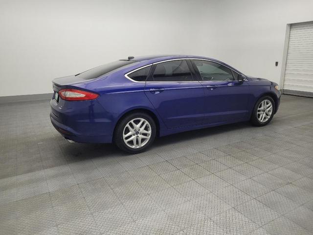 Photo of 2015 Deep Impact Blue Ford Fusion