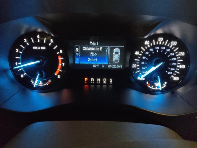 Photo of 2015 Deep Impact Blue Ford Fusion