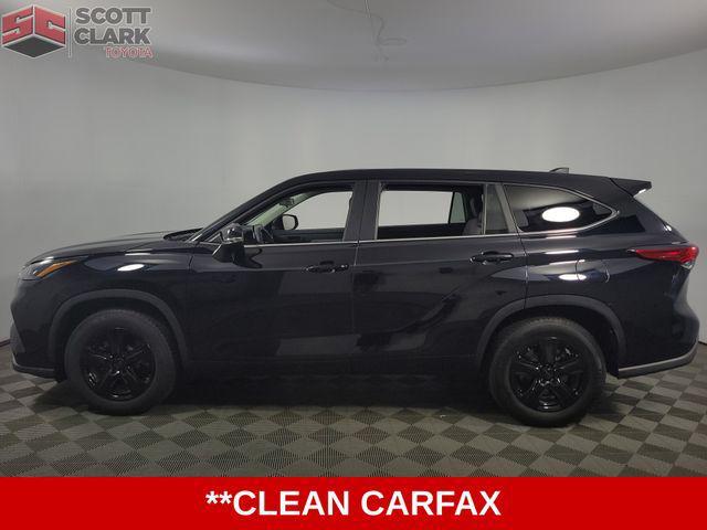 Photo of 2023 Midnight Black Metallic Toyota Highlander