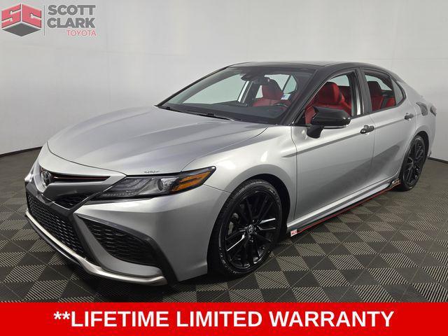 Photo of 2022 Celestial Silver Metallic/Midnight Black Metallic Toyota Camry