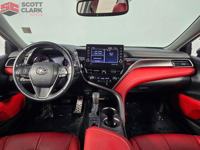Photo of 2022 Celestial Silver Metallic/Midnight Black Metallic Toyota Camry