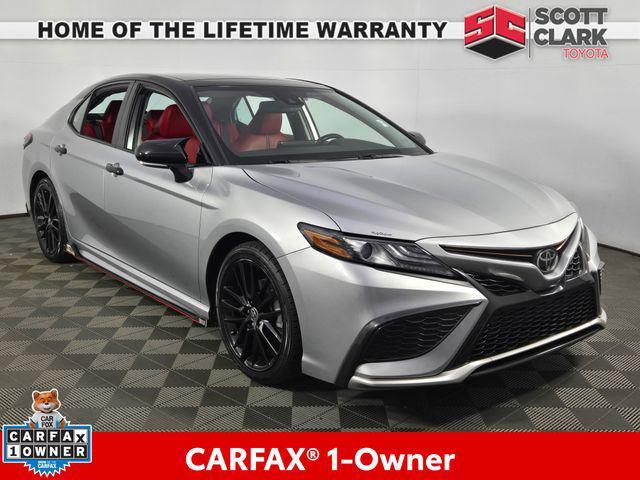 Photo of 2022 Celestial Silver Metallic/Midnight Black Metallic Toyota Camry