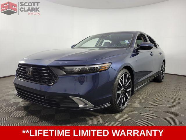 Photo of 2023 Canyon River Blue Metallic Honda Accord Hybrid
