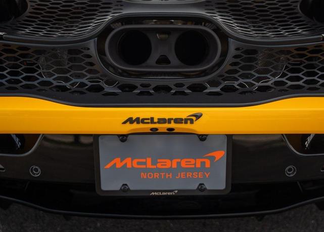 Photo of 2025 Volcano Yellow McLaren 750S