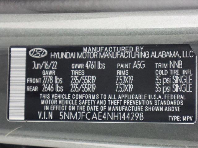 Photo of 2022 Amazon Gray Hyundai TUCSON